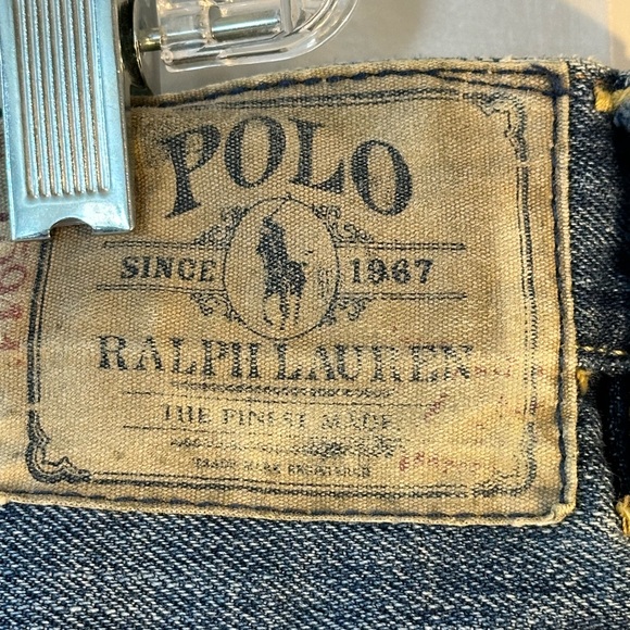 Polo Ralph Lauren Classic Fit Straight Leg Men’s Denim Jeans, 44W/34L - Picture 4 of 10